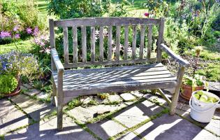 Garden bench